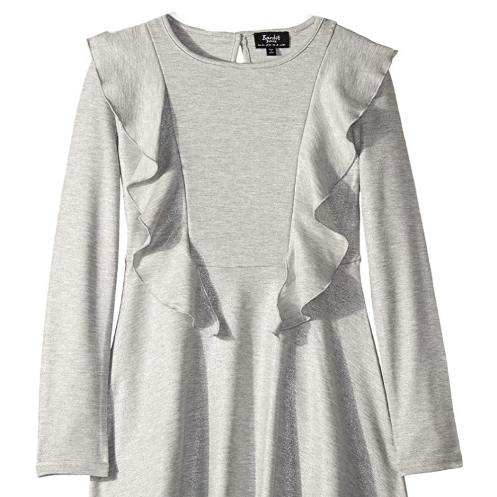 Bardot Junior Girl's Metallic Ponte Dress 16/XL
